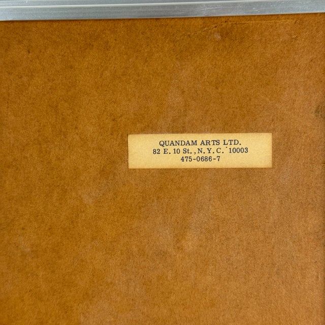 Jean Sariano Signed, Numbered & Dedicated Artist Proof Relief Print Artwork Depicting 12 Whimsical Characters For Sale - Image 9 of 9