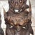 Vintage or Antique Hand-Carved Asian Wooden Guardian or Demon Masks, Often Featuring Stacked or Multi-Tiered Faces With Fierce For Sale - Image 9 of 14