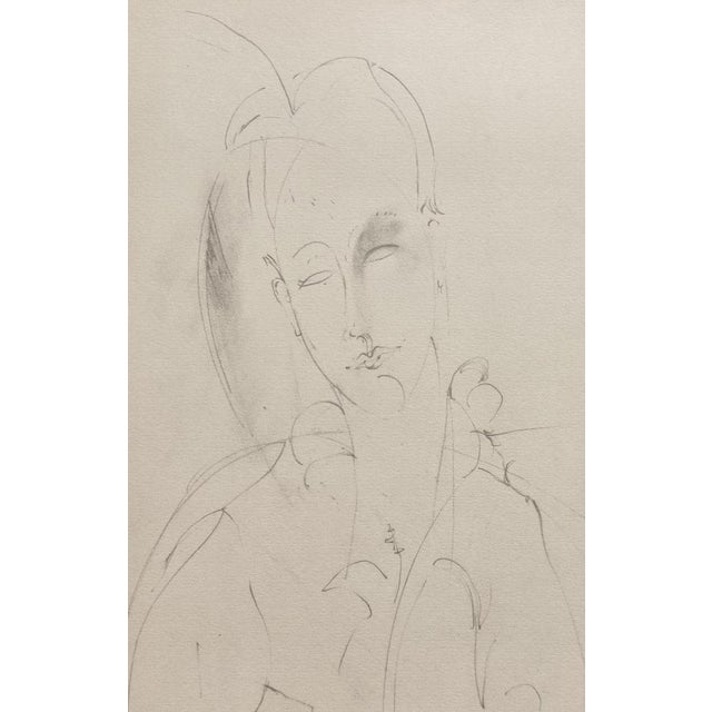 A. Modigliani, Lunia, Lithograph For Sale - Image 3 of 7