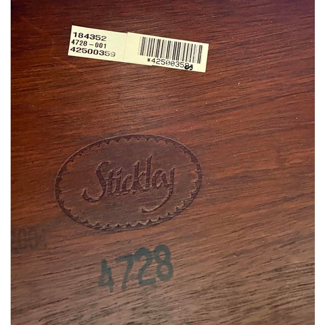 Stickley Mahogany Inlay Console Table For Sale In New York - Image 6 of 7