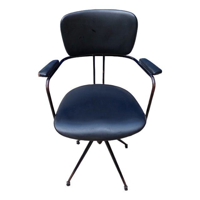 Swivel Desk Chair by Gastone Rinaldi for Rima, Italy, 1950s For Sale