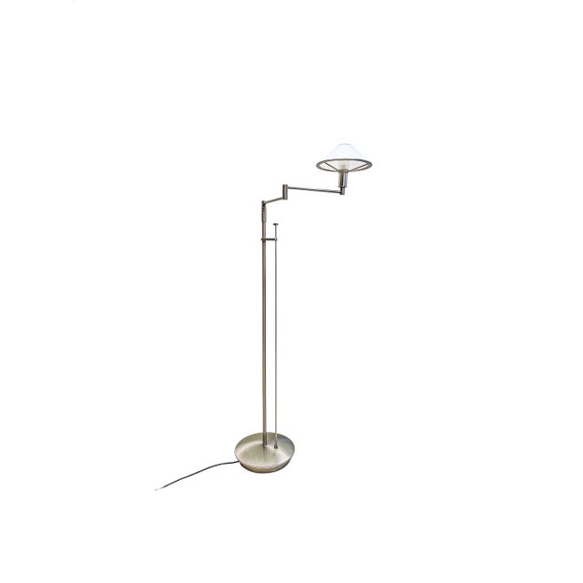 Adjustable Floor Lamp with Swing Arm from Holtkotter, 1970s For Sale - Image 17 of 17