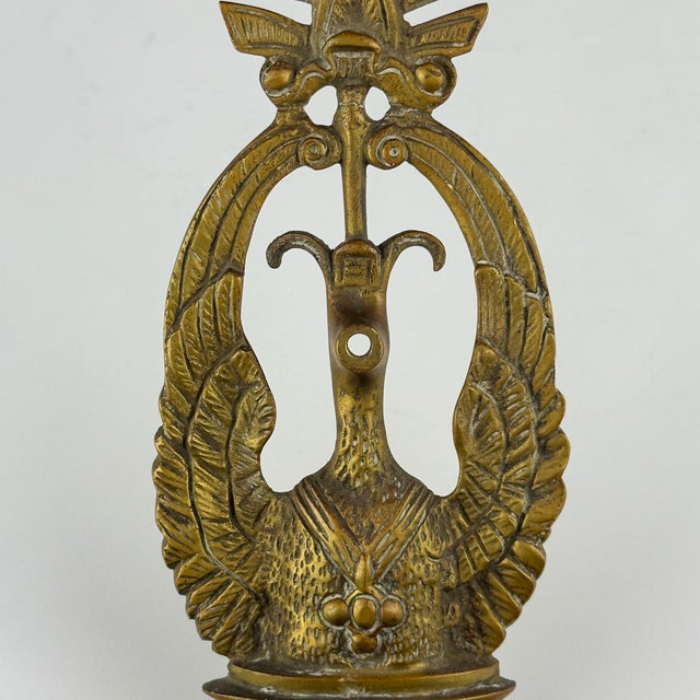 Antique Empire Bronze Wall Candle Sconces, Italy, 1890s, Set of 2 For Sale - Image 17 of 18