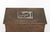 Art Deco Smith Metal Arts Co. Sterling Silver and Bronze Casket For Sale - Image 3 of 9