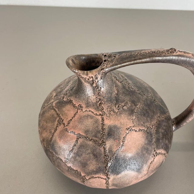 1960s Pottery Vases 313 attributed to Kurt Tschörner Ruscha, Germany, 1960s, Set of 2 For Sale - Image 5 of 18