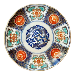 Late 19th Century Japanese Imari Plate