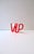 Late 20th Century Desk Business Card Holder, Vip, Lucite Acrylic, Postmodern, Late 20th Century For Sale - Image 5 of 7