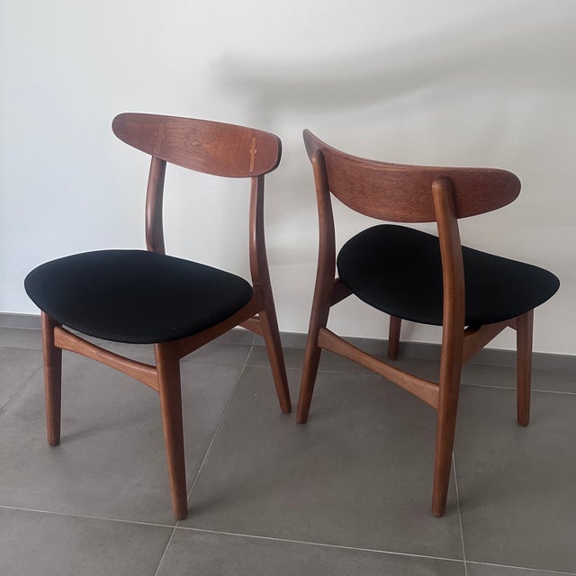 Model CH30 Chairs by Hans J. Wegner for Carl Hansen & Son, 1952, Set of 6 For Sale - Image 9 of 15