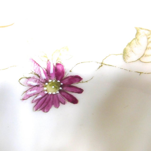 18th Century 18th Century Rosenthal Hand Painted Ramekin Dishes With Underplates- 8 Pieces For Sale - Image 5 of 10