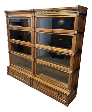 Stackable Display Bookcase from Globe Wernicke, 1890s, Set of 12