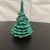 Vintage Ceramic Christmas Tree Stacking Ashtrays With Lighter 7” For Sale - Image 10 of 12