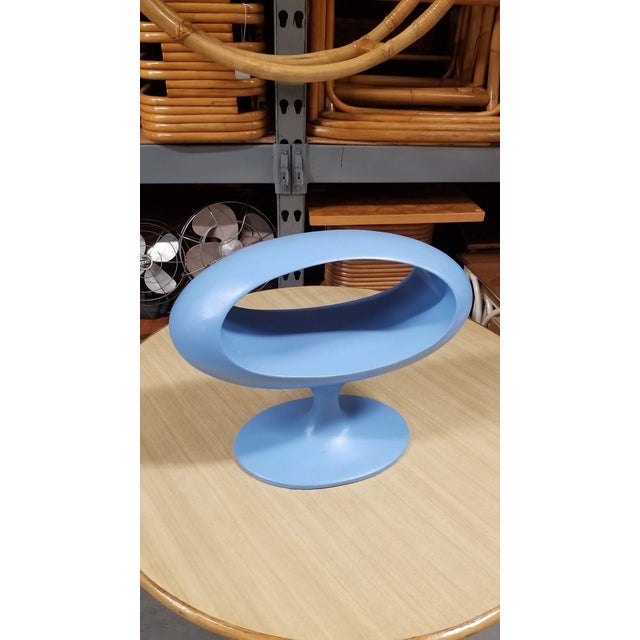 1960s Y2k Space Age Mod Side Pedestal Table by William Emmerson For Sale - Image 5 of 7