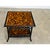 Late 19th Century Late 19th Century English Faux Bamboo Low Table with Recent Paint & Decoupage For Sale - Image 5 of 11