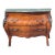 1950s Beautiful Louis XV Bombay Inlaid Marble Top Chest For Sale