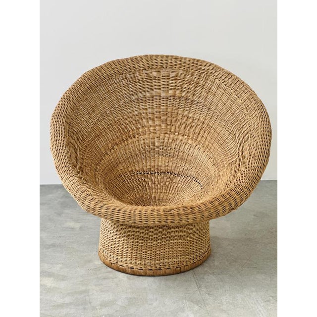 Wicker E10 Lounge Chair by Egon Eiermann, Germany, 1960s For Sale - Image 5 of 15