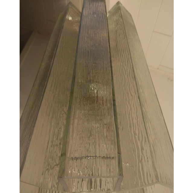 Glass Pendant Lamp from Doria, 1970s For Sale - Image 9 of 11