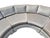 Vintage Thayer Coggin for Milo Baughman Semi-Circular 3-Piece Sectional Sofa For Sale - Image 9 of 11