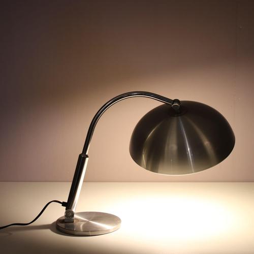 Bauhaus Style Desk Lamp by H. Busquet for Hala, Netherlands, 1950s For Sale - Image 12 of 16