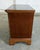 Brown Cherry Nightstand With Paneled Drawer Fronts For Sale - Image 8 of 11