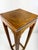 Brown Vintage Rustic Wood Tall Plant Stand With Scalloped Brackets For Sale - Image 8 of 12
