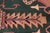 1990s Shabby Chic Artisan Green/Rust Hand Knotted Wool Rug - 8'2'' X 9'10'' For Sale - Image 5 of 9