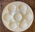 White Vintage French Longchamp White Oyster Plate For Sale - Image 8 of 11