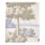 Handcrafted Scenic Landscape Wallpaper Mural With Soft Woodland Garden View For Sale