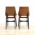 Pair of 1960s Occasional Chairs in Black & Orange For Sale - Image 9 of 9