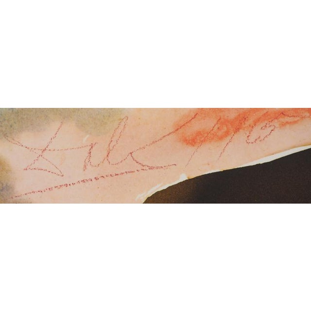 Salvador Dali, The Black Angel, Lithograph For Sale - Image 5 of 6