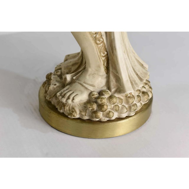 1950s Classical Greek Figures Chalkware by Universal Statuary Corp. Chicago For Sale - Image 11 of 12