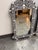 White Moroccan Style Mother-of-Pearl Inlaid Floral Wall Mirrors, Pair For Sale - Image 8 of 12
