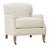 Alcott Chair, Cream Linen For Sale - Image 12 of 12
