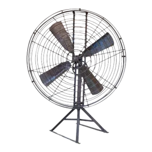 Large Metal Fan Circa 1930