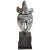 Early 20th Century Small Figural Studio Sculpture in Silver Metal From Uruguay For Sale