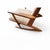 Mid-Century Danish Boomerang Rocking Chair Model 97 Søren Jensen v. Tønder Møbelwærk ​, 1950s For Sale - Image 9 of 17