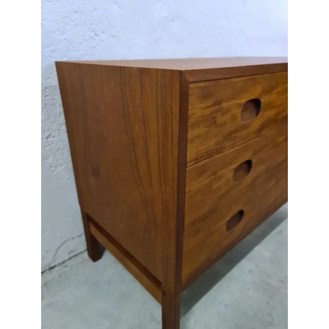 Vintage Danish Teak Chest of Drawers from Vitzé For Sale - Image 4 of 14