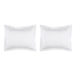 Catena King Shams, White/White - Set of 2 For Sale