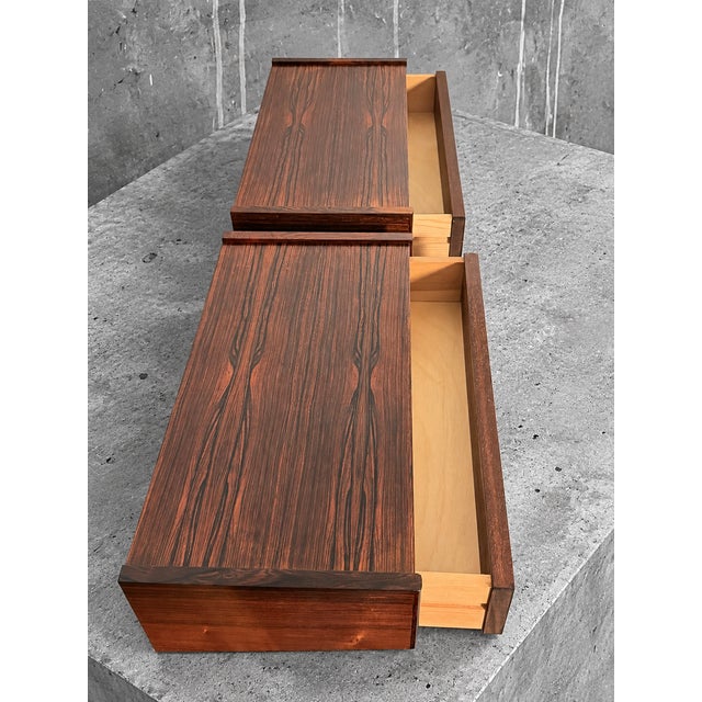 Floating Bedside Tables by Melvin Mikkelsen, 1960s, Set of 2 For Sale - Image 13 of 13