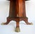 Traditional Early 20th Century Regency Style Round Pedestal Table, Greek Key Inlay & Bronze Claw Feet & Mounts For Sale - Image 3 of 12