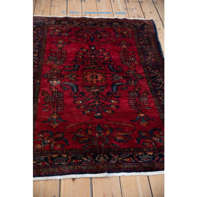 Vintage Fine Lilihan Rug 3'8" X 4'10" For Sale - Image 9 of 11
