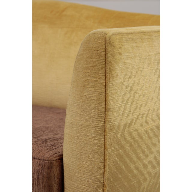 Baker Barbara Barry Velvet Modern Design Sofa For Sale - Image 11 of 15