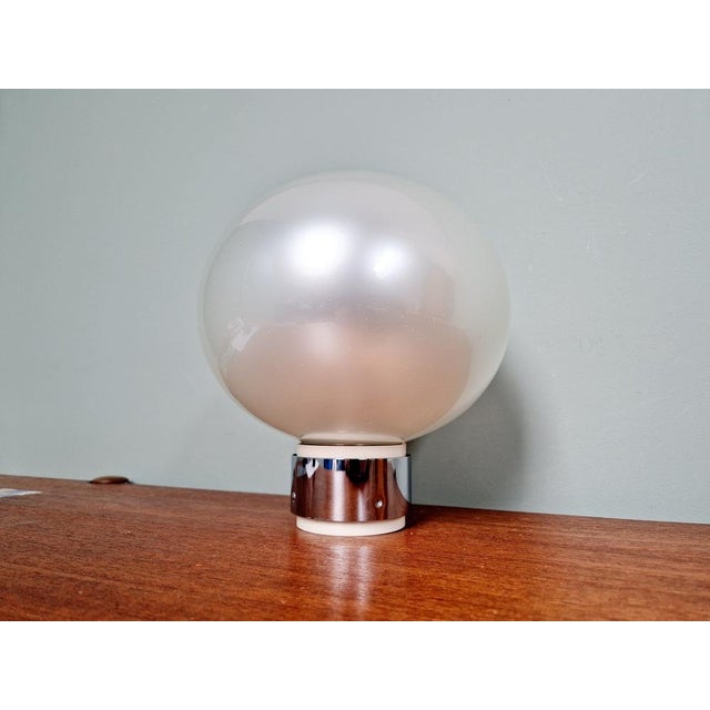 Vintage Wall Light in Opal Glass by Motoko Ishii for Staff Leuchten, 1970s For Sale - Image 12 of 12
