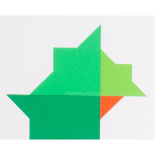 1995 “Konstruktion and Intuition” Serigraph Print by Anton Stankowski For Sale In Indianapolis - Image 6 of 8