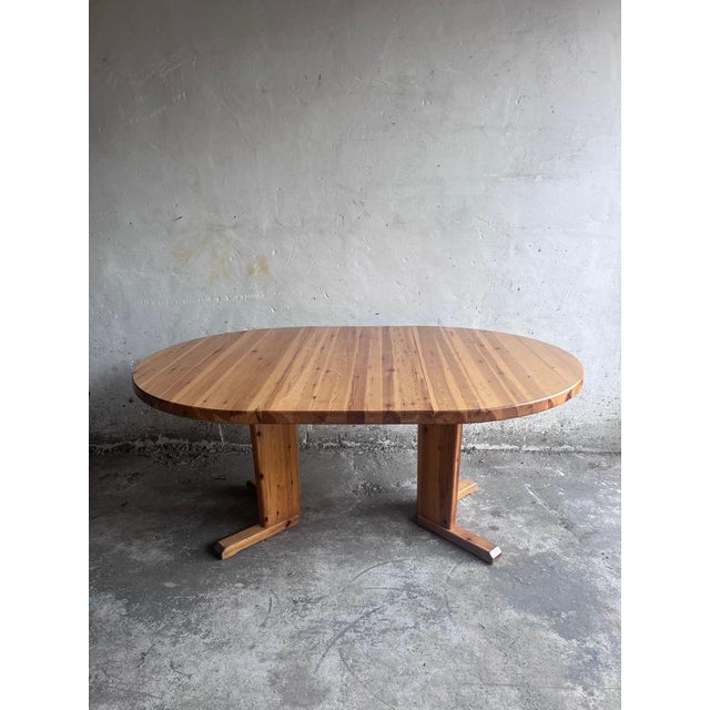 Extendable Pine Dining Table, Scandinavia, 1970s For Sale - Image 11 of 11