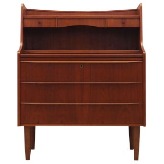 Danish Teak Secretary, 1970s For Sale