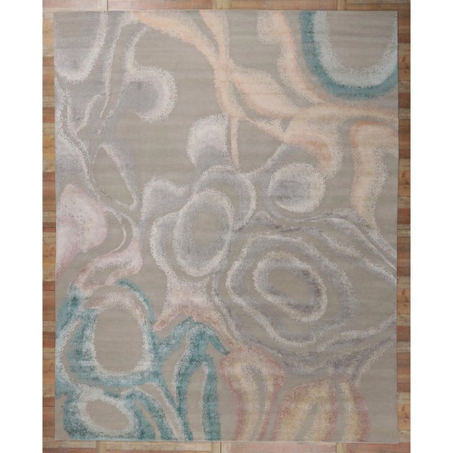 Georgia O'Keeffe Style Area Rug, 11'11 X 15'01 For Sale - Image 11 of 12