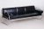 1930s Bauhaus Sofa in Black Leather & Chrome Slezak attributed to Robert Slezak, 1930s For Sale - Image 5 of 7