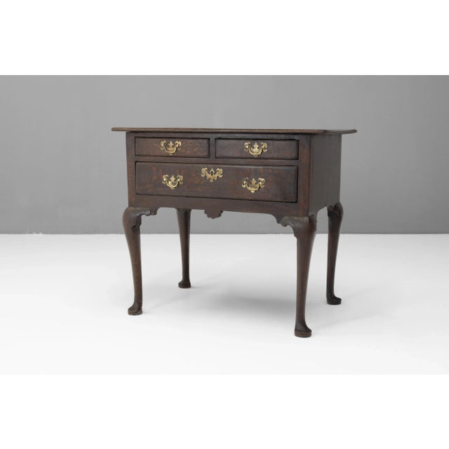 Antique Oak Lowboy, 1780s For Sale - Image 3 of 9