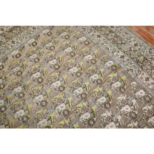 Antique Zabihi Collection Persian Bidjar Rug For Sale In New York - Image 6 of 9