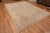Decorative Neutral Tribal Floral Modern Turkish Oushak Design Area Rug, Country of origin: Central Asia, Circa date:...